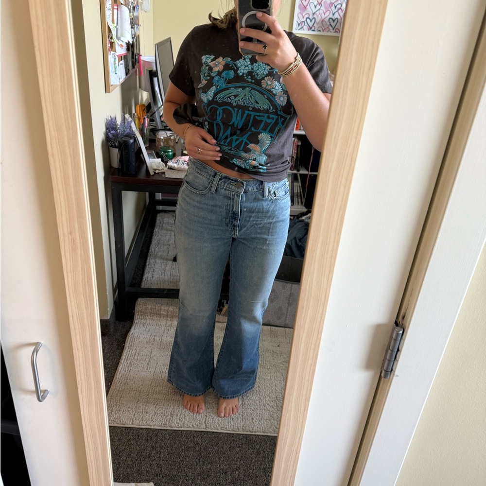 Banana Republic Light Blue Boot Cut Jeans